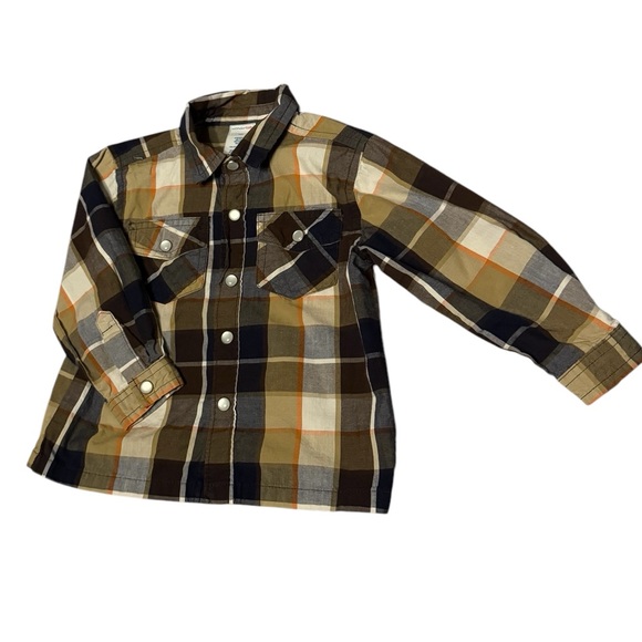 WonderKids Snap Button Down Dress Shirt - Picture 2 of 6